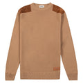Patch Sweatshirt | Sand product image 1, provided for visual reference and product detail review