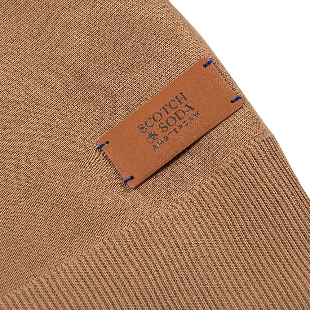 Patch Sweatshirt | Sand product image 3, provided for visual reference and product detail review