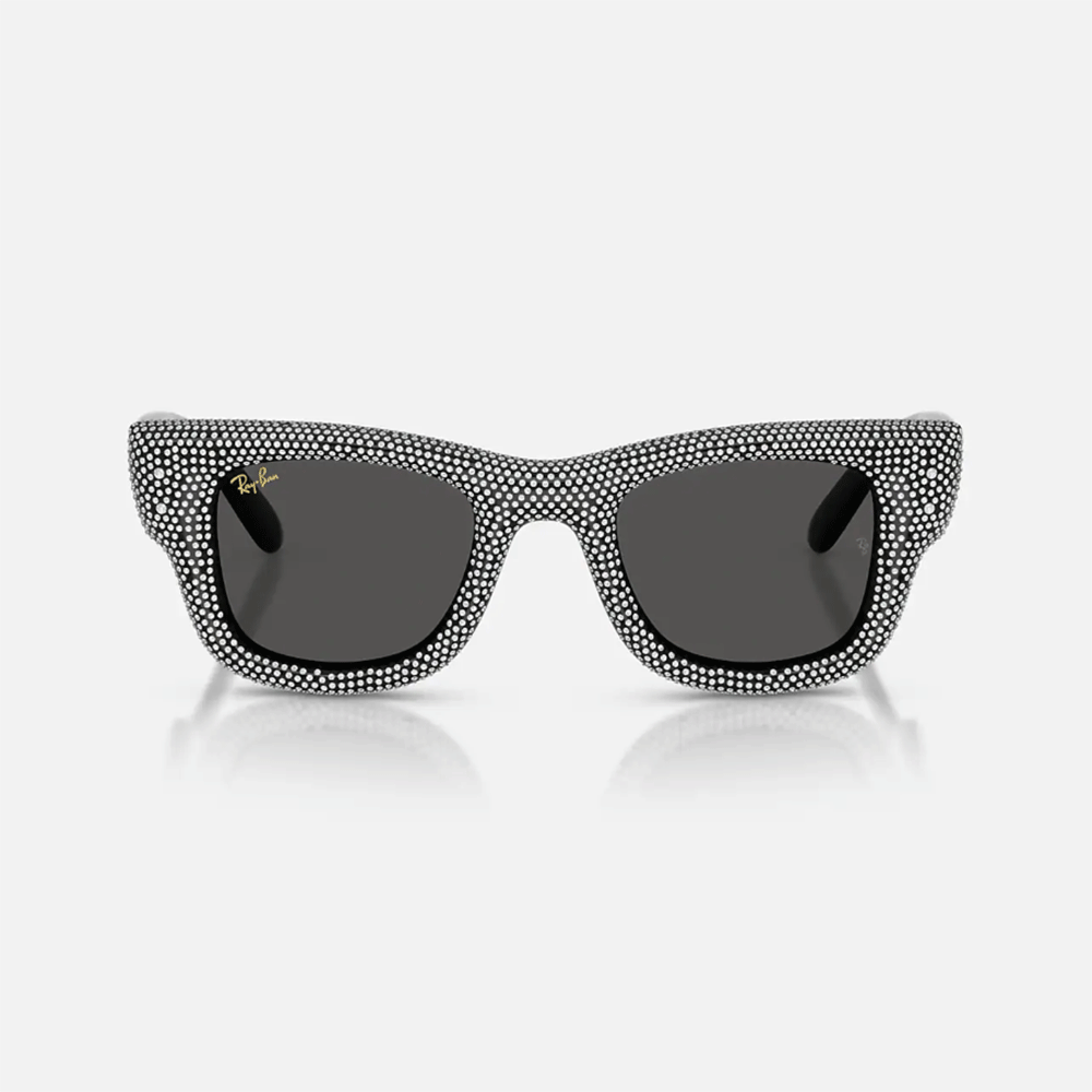 A$ap Rocky X Ray-Ban Wayfarer Puffer | Crystal Pavè product image 2, provided for visual reference and product detail review