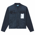 Purple X Blue Sky Denim Jacket | Orange product image 1, provided for visual reference and product detail review