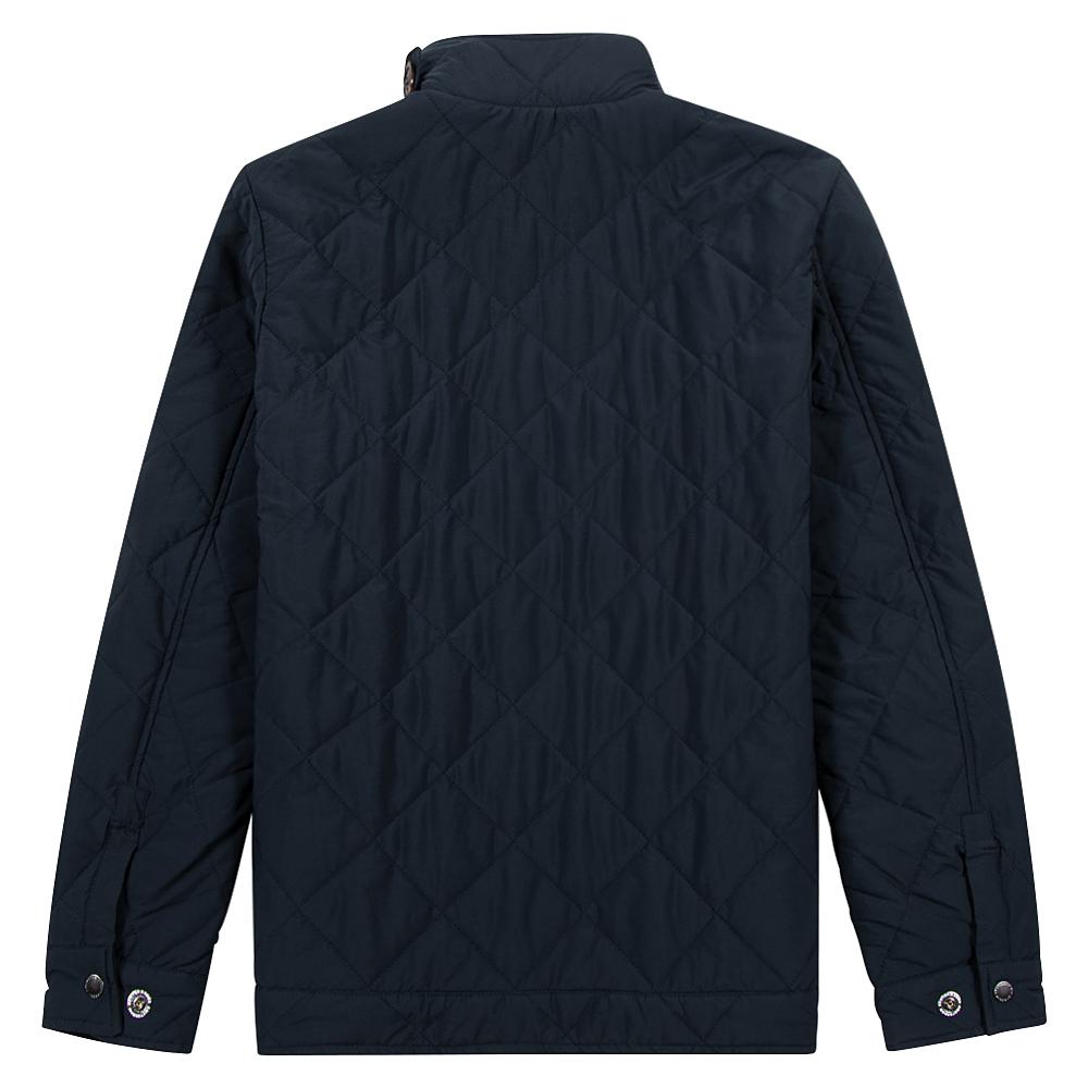 Quilted Short Jacket | Navy product image 5, provided for visual reference and product detail review