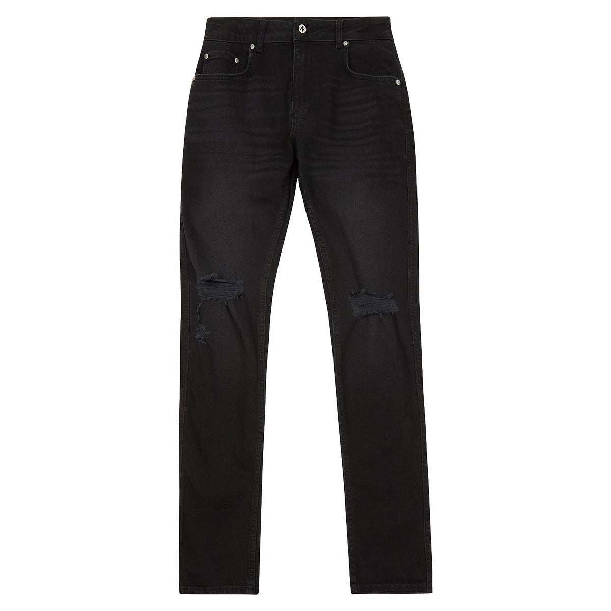 R1 Destroyer Denim | Black product image 1, provided for visual reference and product detail review