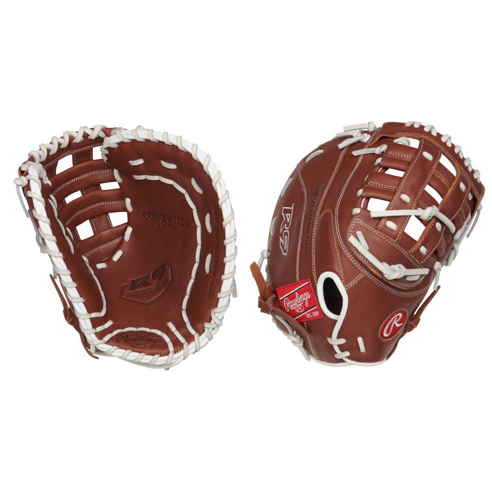 R9SBFBM-17DB R9 12 1/2" Firstbase Softball Glove product image 1, provided for visual reference and product detail review