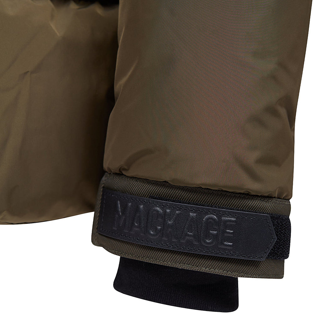 Riley Down Jacket | Army product image 5, provided for visual reference and product detail review