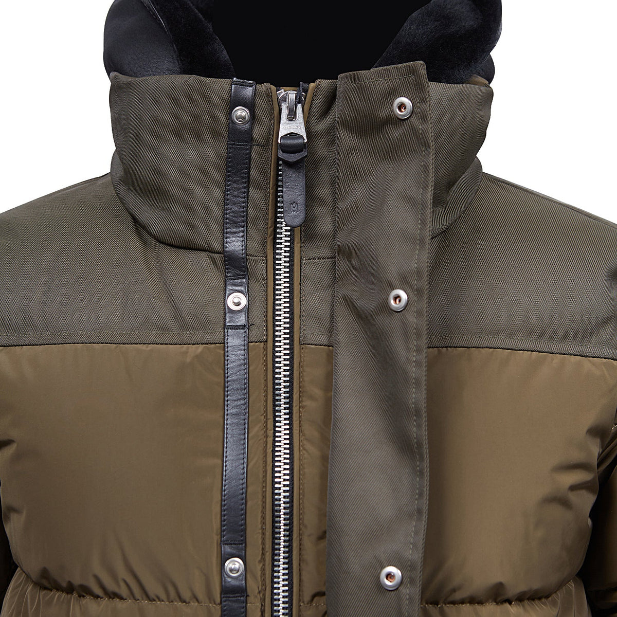 Riley Down Jacket | Army product image 7, provided for visual reference and product detail review