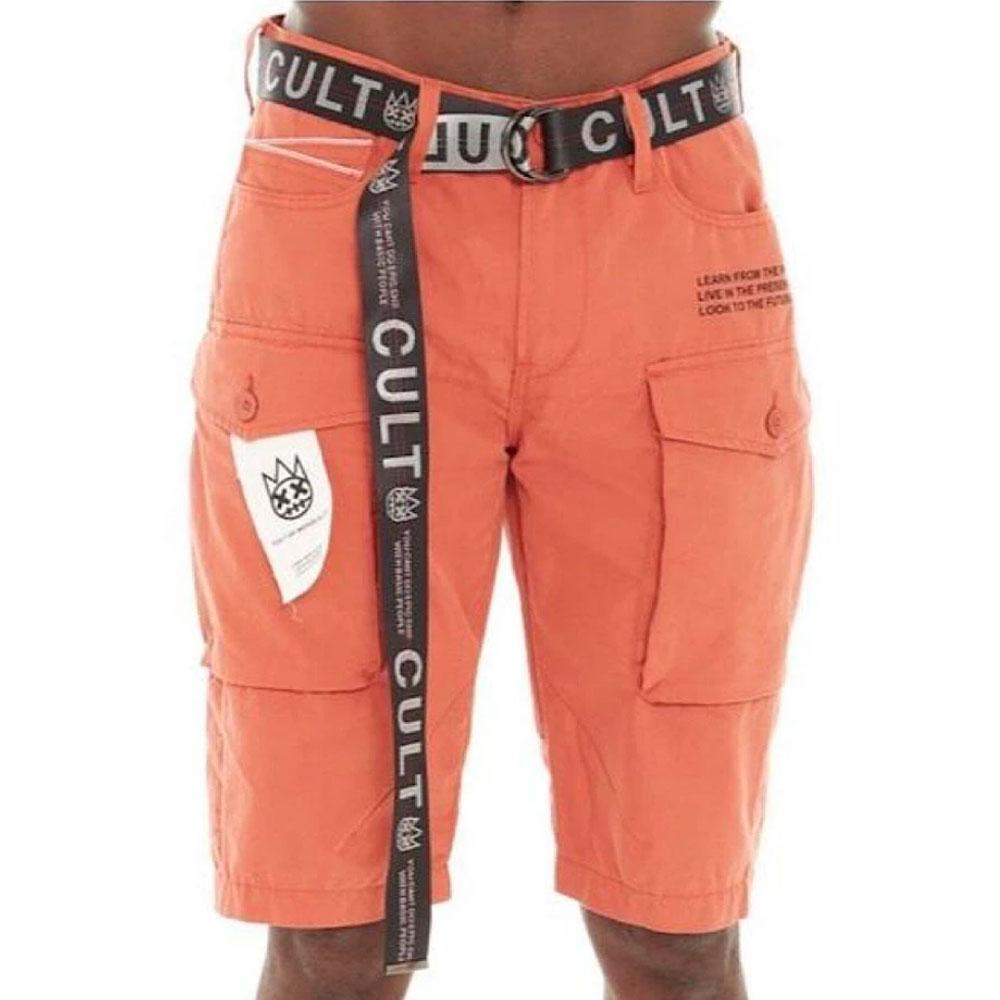 Rocker Cargo Shorts | Orange product image 1, provided for visual reference and product detail review