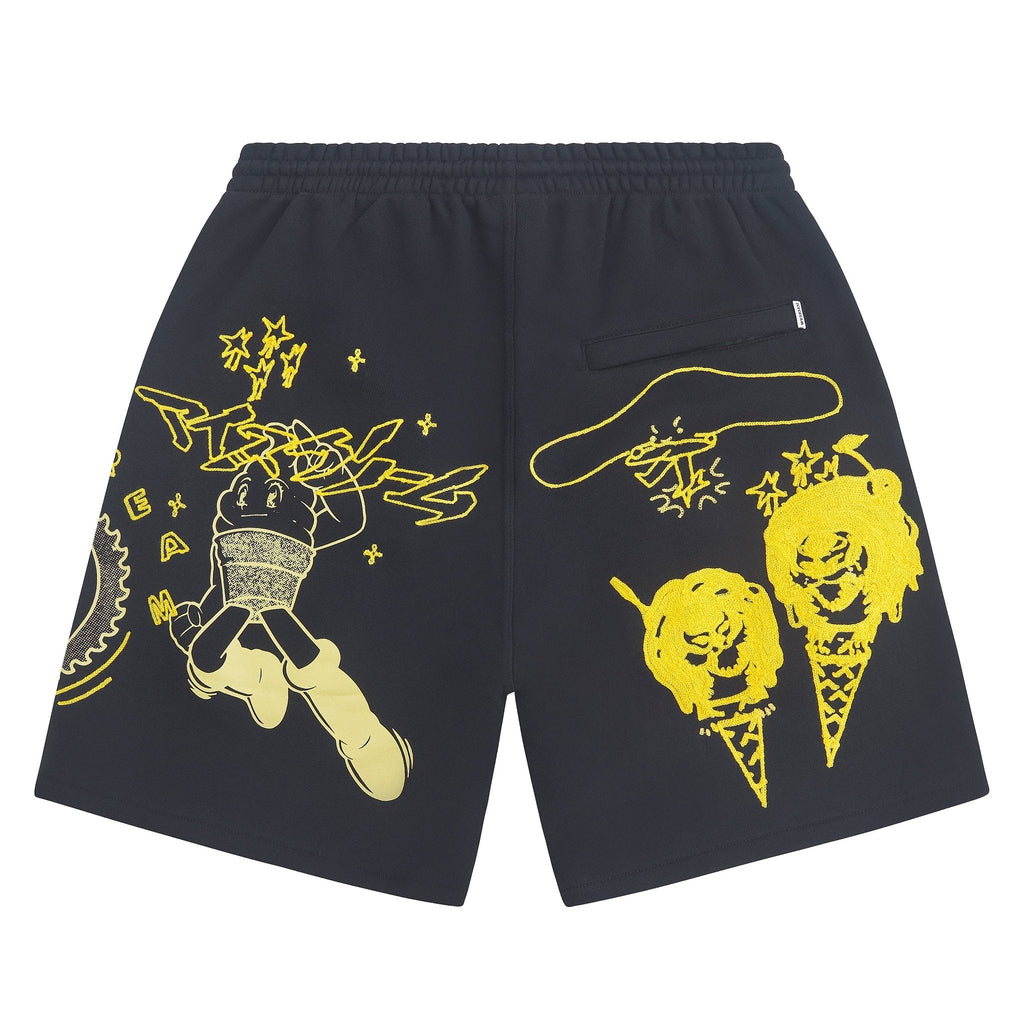 Scoop Sweatshort | Black product image 2, provided for visual reference and product detail review
