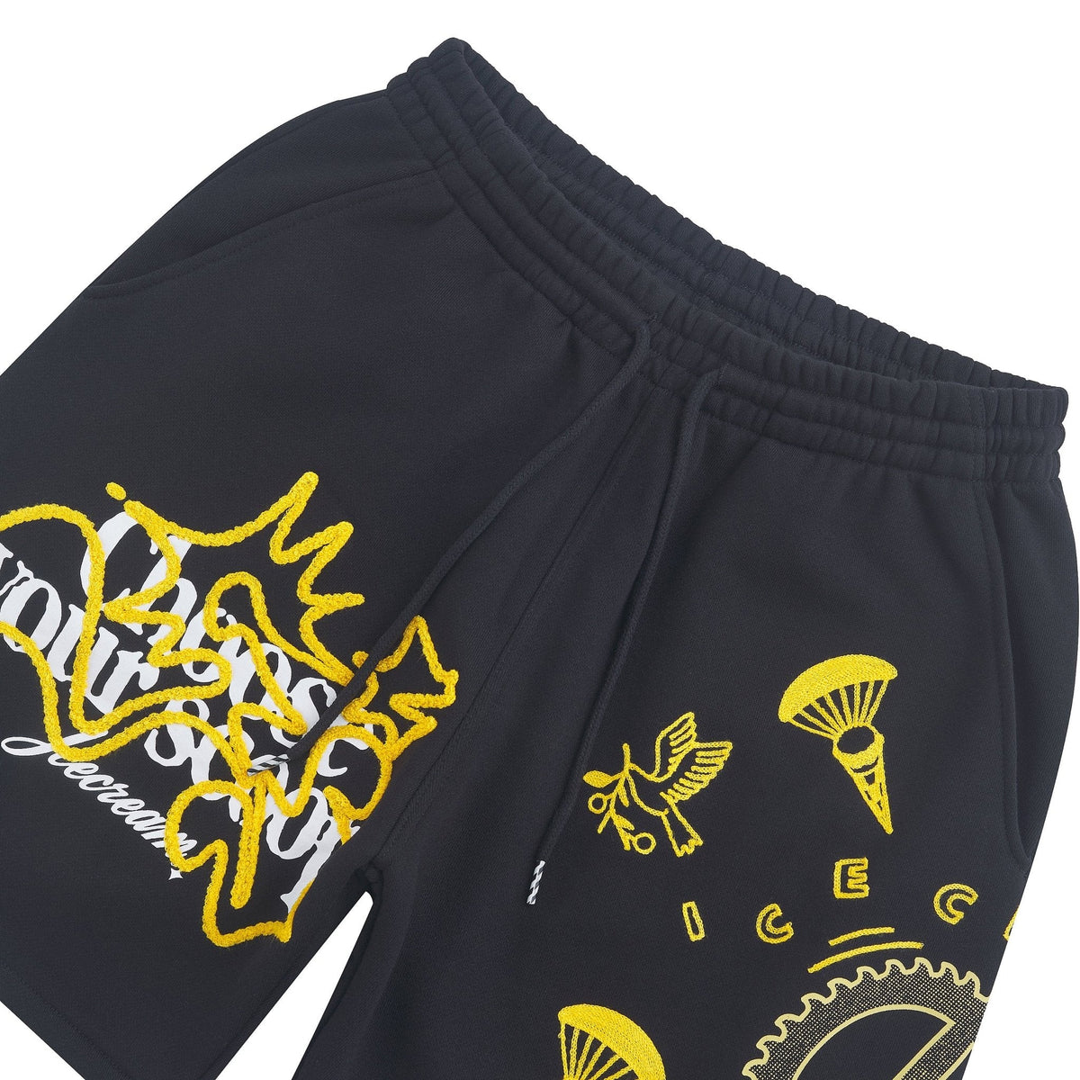 Scoop Sweatshort | Black product image 4, provided for visual reference and product detail review