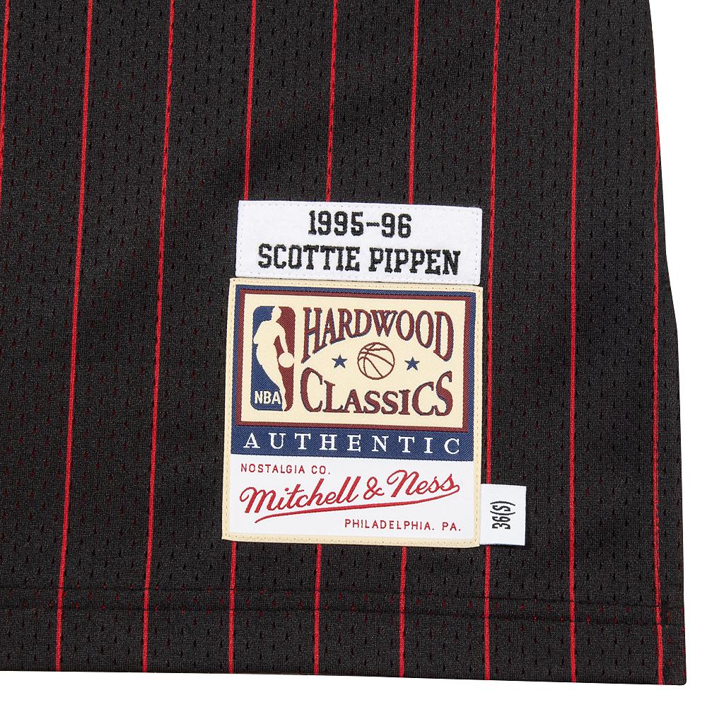 Scottie Pippen 1995 Auth Chic. Bulls Jersey | Pinstripe product image 4, provided for visual reference and product detail