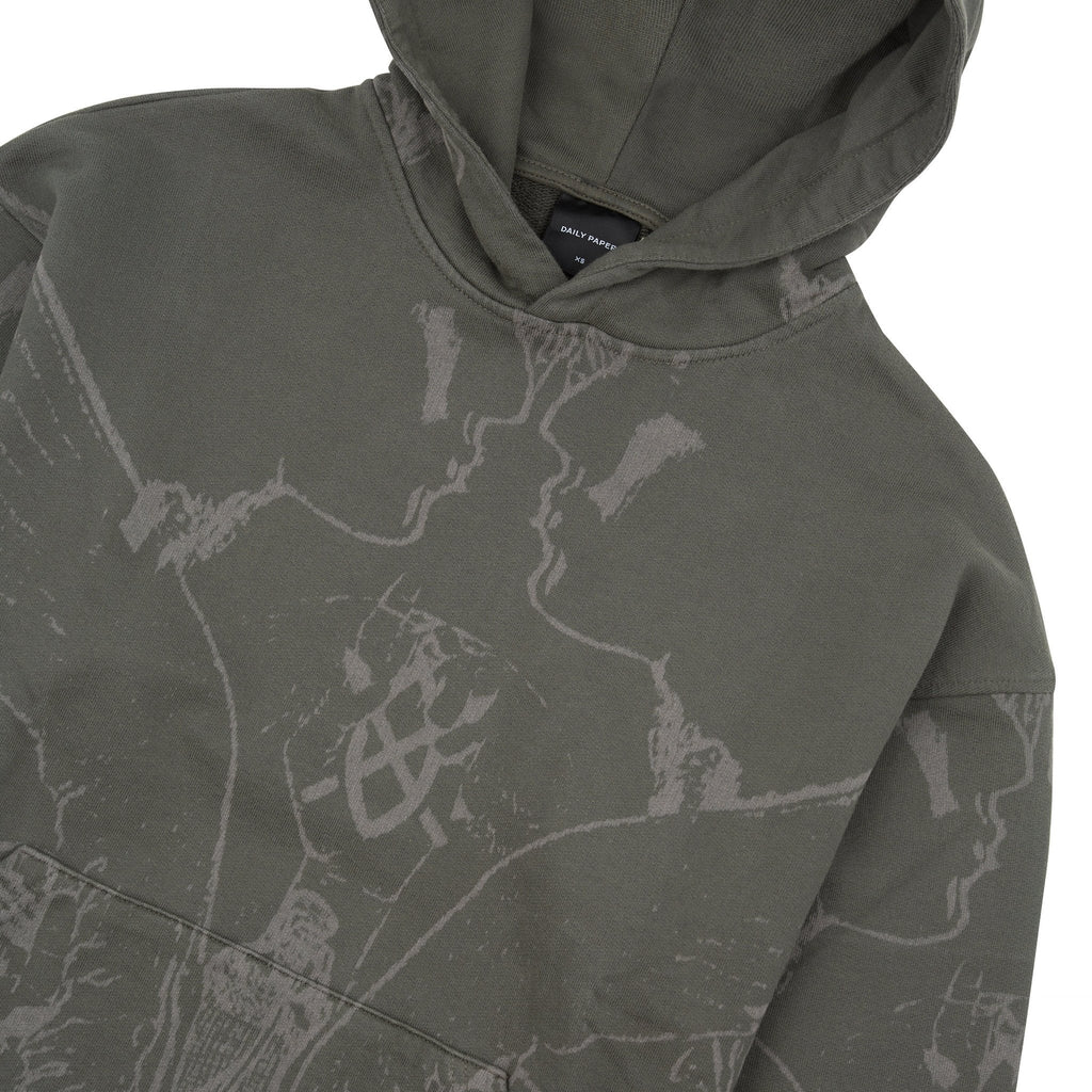 Secret Rhythm Hoodie | Chimera Green product image 4, provided for visual reference and product detail review