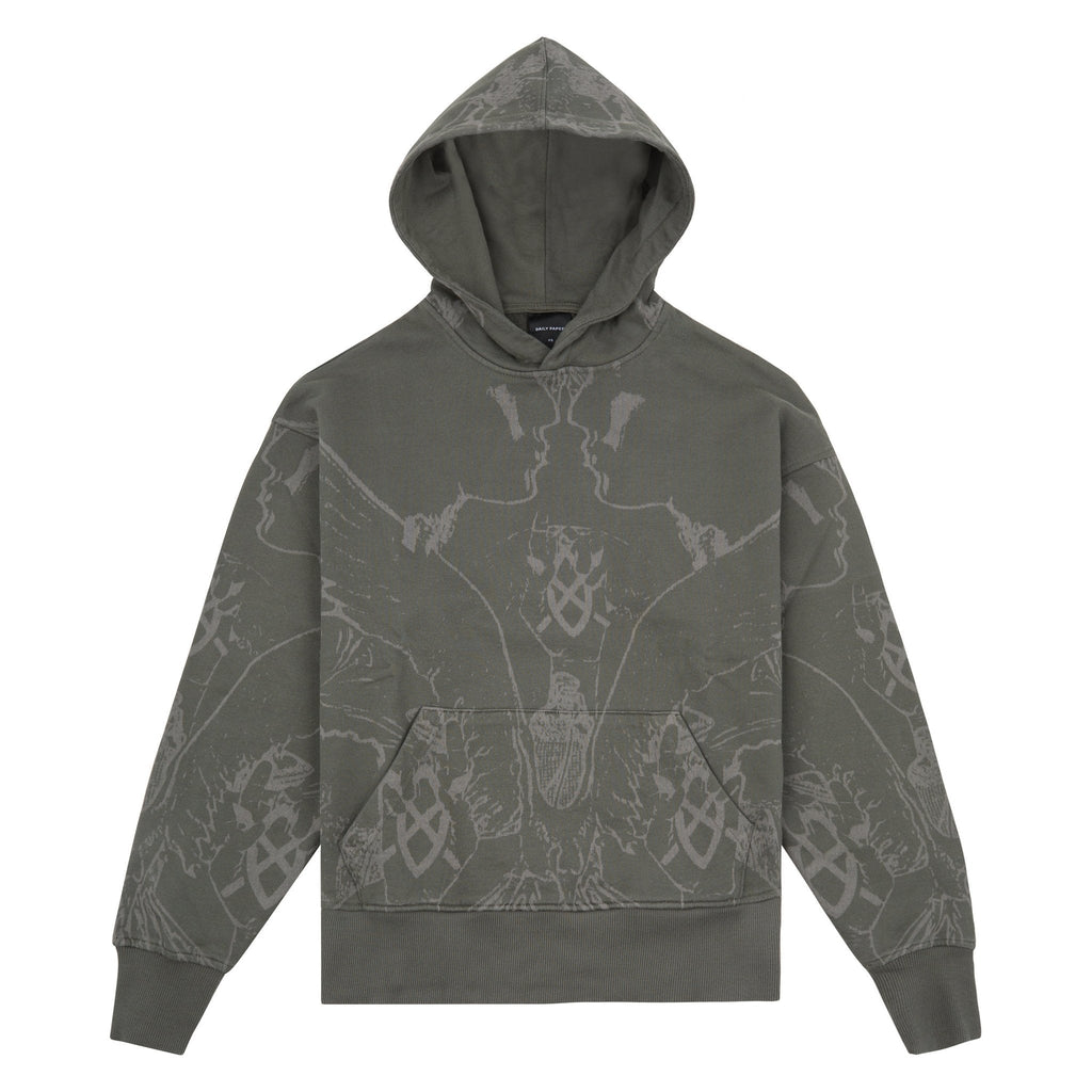 Secret Rhythm Hoodie | Chimera Green product image 1, provided for visual reference and product detail review