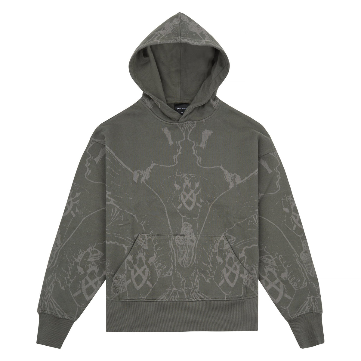Secret Rhythm Hoodie | Chimera Green product image 1, provided for visual reference and product detail review