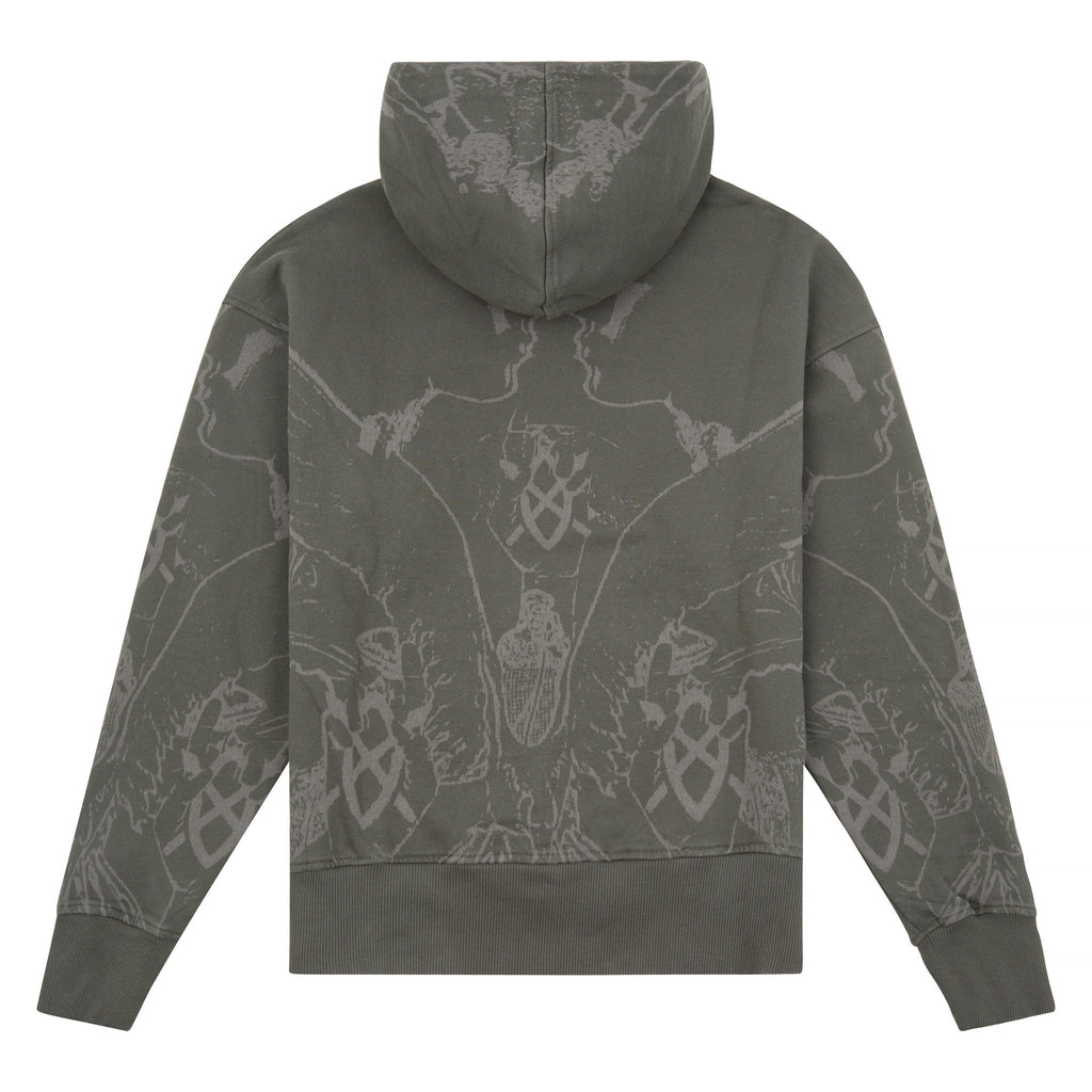 Secret Rhythm Hoodie | Chimera Green product image 2, provided for visual reference and product detail review