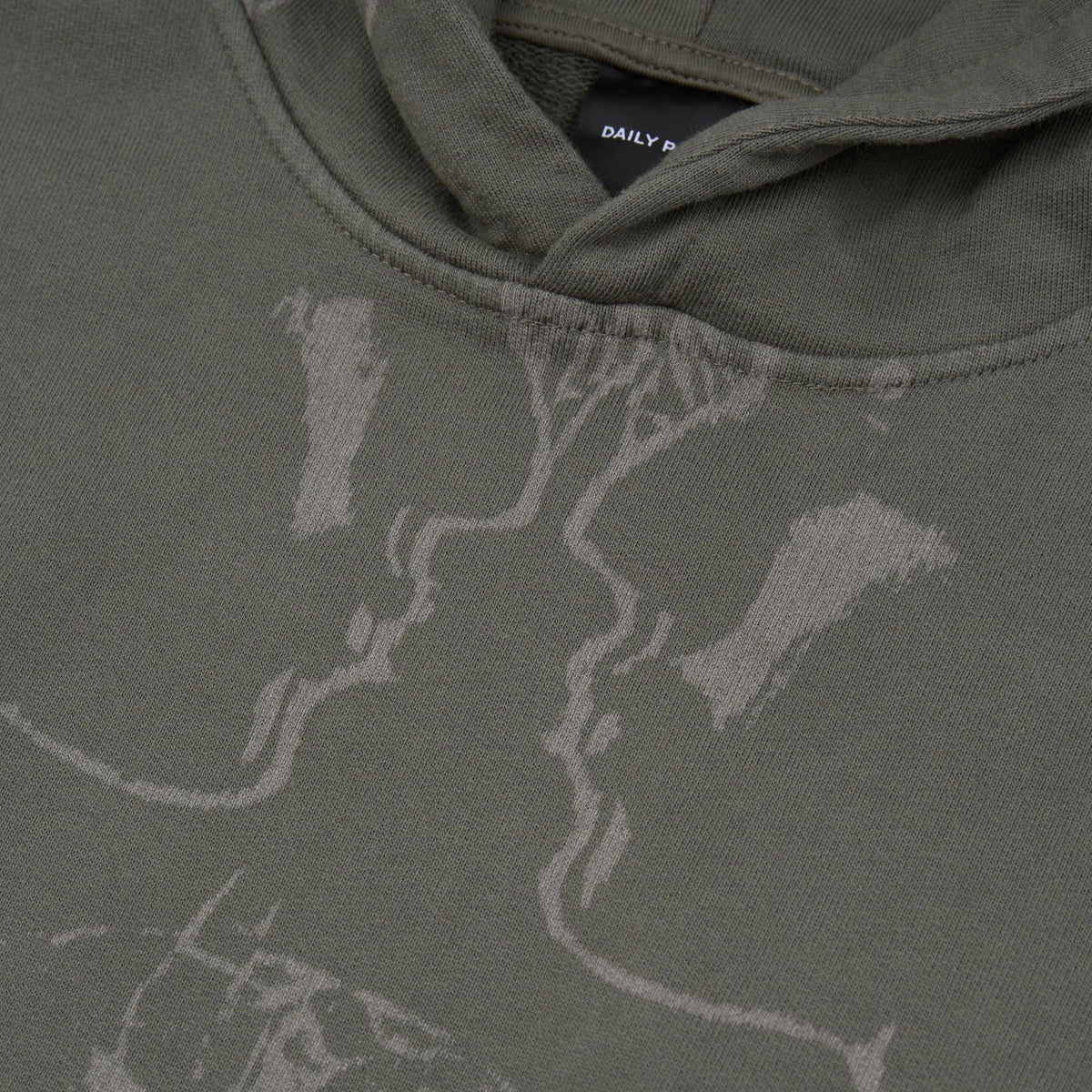 Secret Rhythm Hoodie | Chimera Green product image 3, provided for visual reference and product detail review