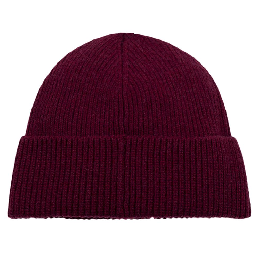 Signature Cuff Beanie | Aged Wine product image 4, provided for visual reference and product detail review