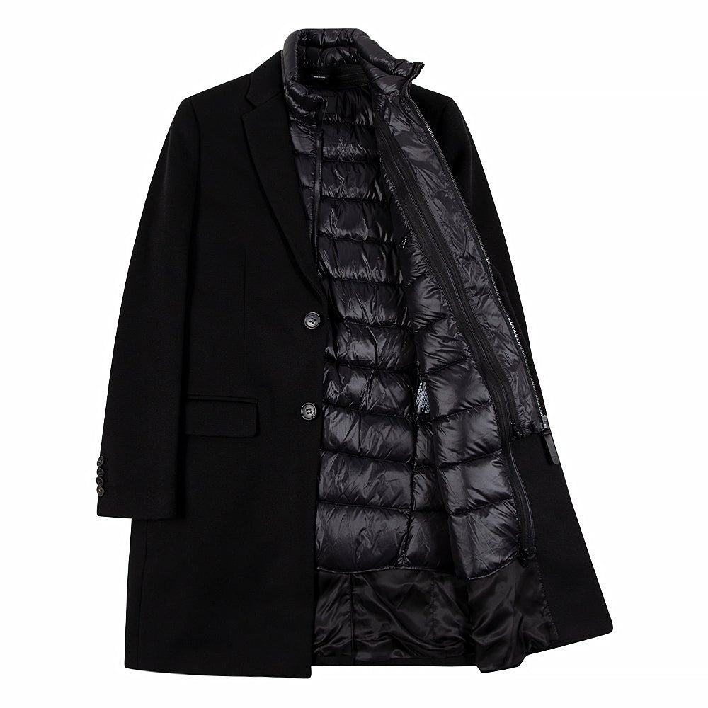 Skai Wool Jacket | Black product image 3, provided for visual reference and product detail review