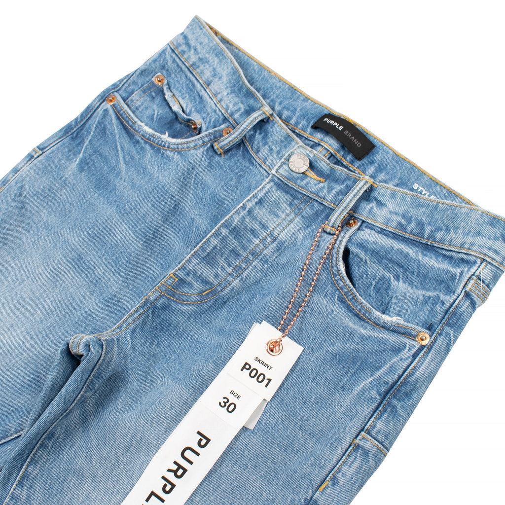 Skinny Coated Indigo Denim product image 2, provided for visual reference and product detail review