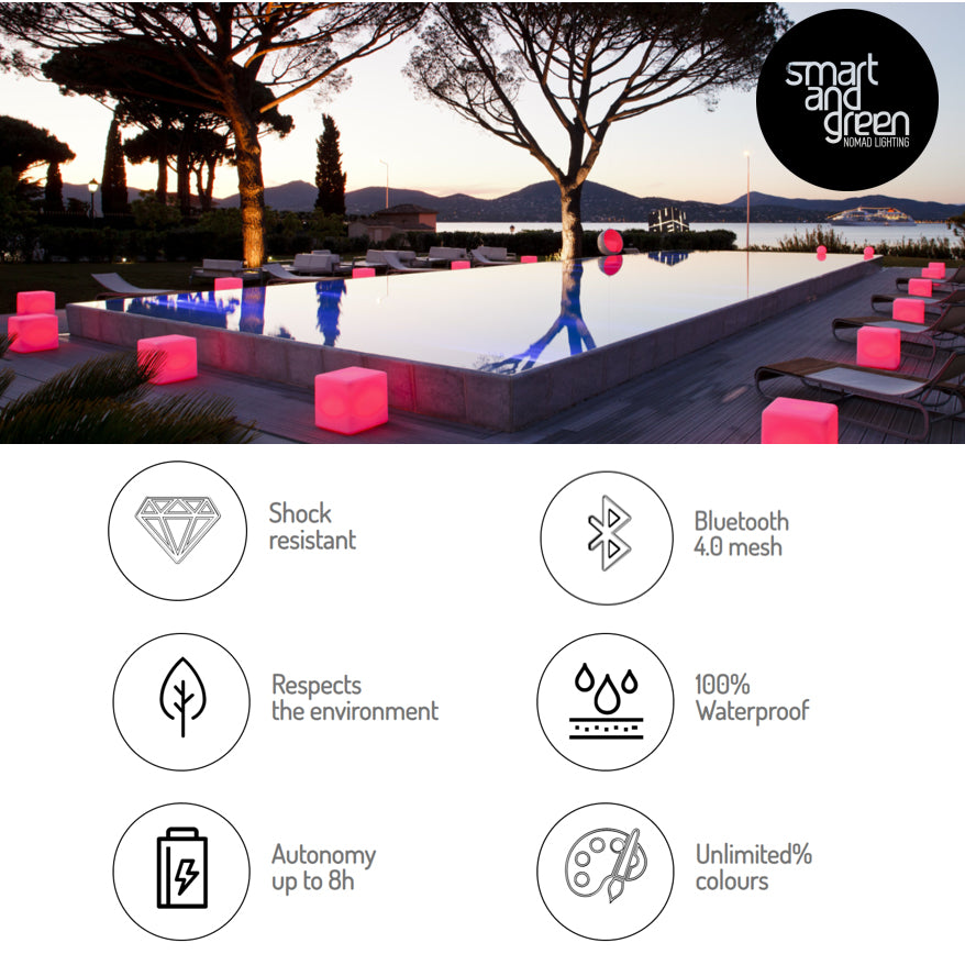 Point Outdoor Bluetooth LED Table Lamp