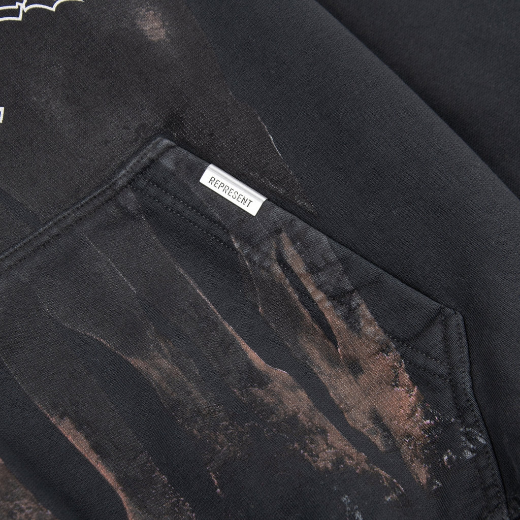 Thoroughbred Hoodie | Vintage Black product image 3, provided for visual reference and product detail review