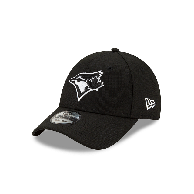 Toronto Blue Jays MLB New Era Men Black 9Forty The League Adjustable Hat product image 1, provided for visual reference and