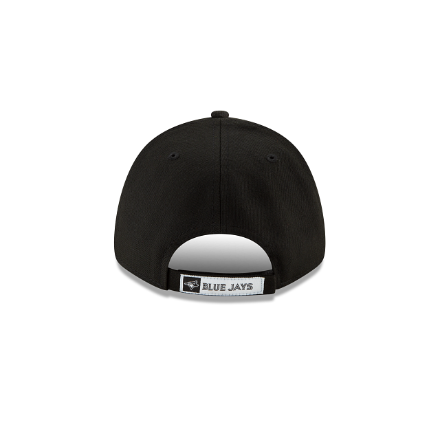 Toronto Blue Jays MLB New Era Men Black 9Forty The League Adjustable Hat product image 4, provided for visual reference and