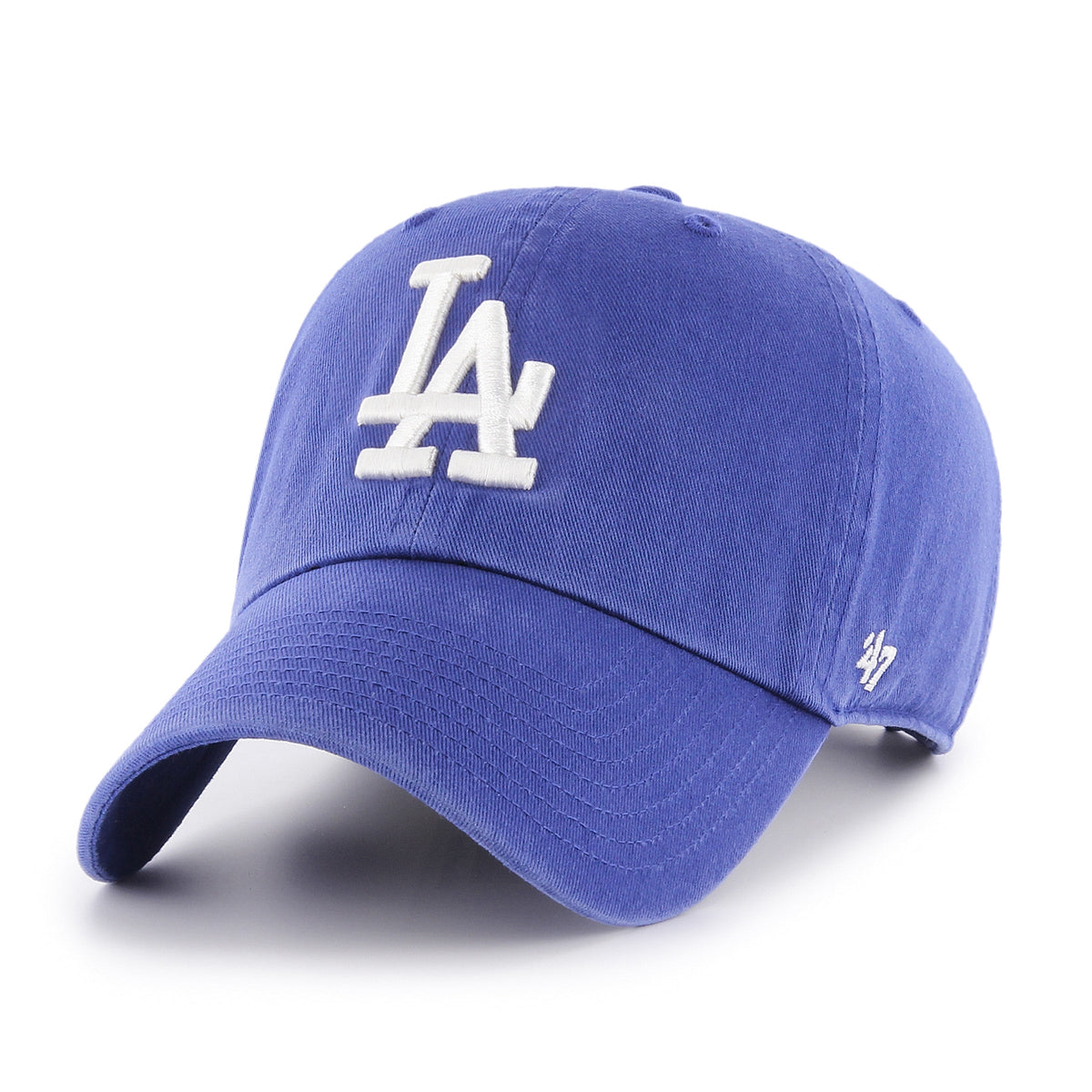 Los Angeles Dodgers MLB 47 Brand Men Royal Clean Up Adjustable Hat product image 1, provided for visual reference and