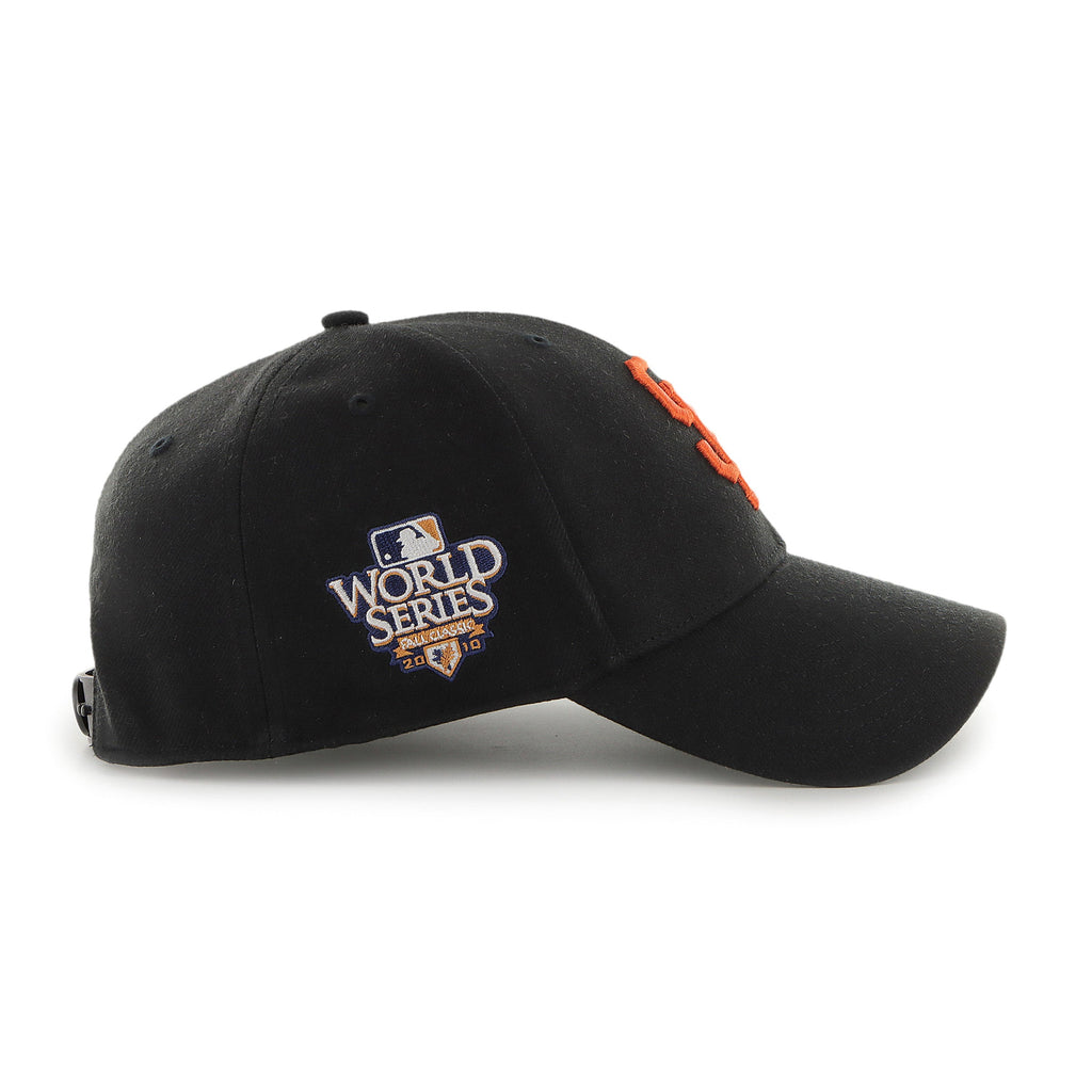 San Francisco Giants MLB 47 Brand Men Black 2010 World Series MVP Sure Shot Snapback product image 4, provided for visual