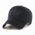 Saskatchewan Rough Riders CFL 47 Brand Men Black on Black Clean up Adjustable Hat product image 1, provided for visual