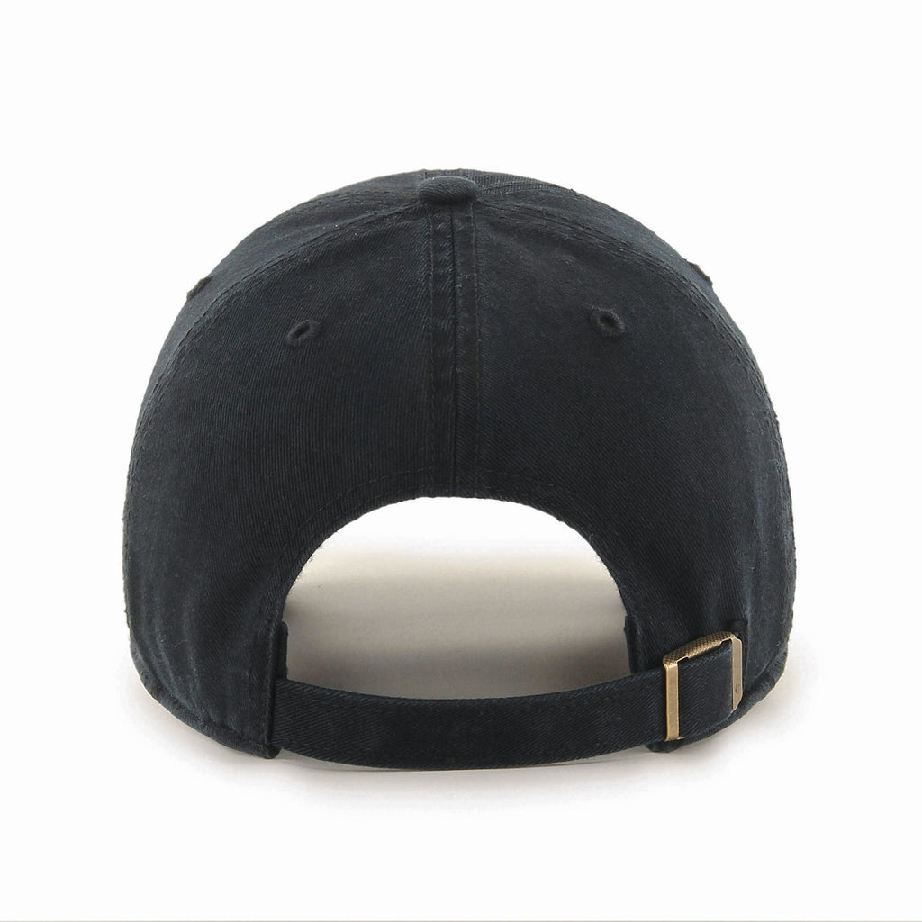 Saskatchewan Rough Riders CFL 47 Brand Men Black on Black Clean up Adjustable Hat product image 2, provided for visual
