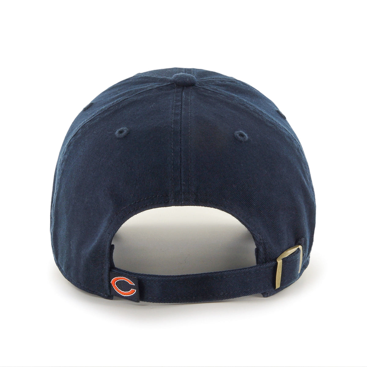 Chicago Bears NFL 47 Brand Men Navy Clean up Adjustable Hat product image 2, provided for visual reference and product