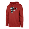 Atlanta Falcons NFL 47 Brand Men Red Imprint Headline Pullover Hoodie product image 1, provided for visual reference and