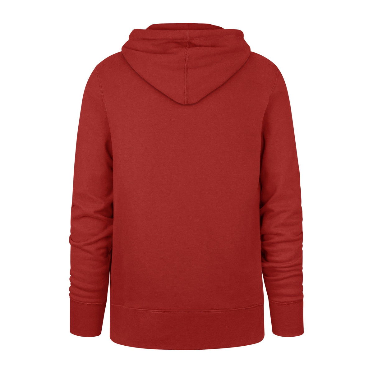 Chicago Blackhawks NHL 47 Brand Men Red Imprint Headline Pullover Hoodie product image 2, provided for visual reference and