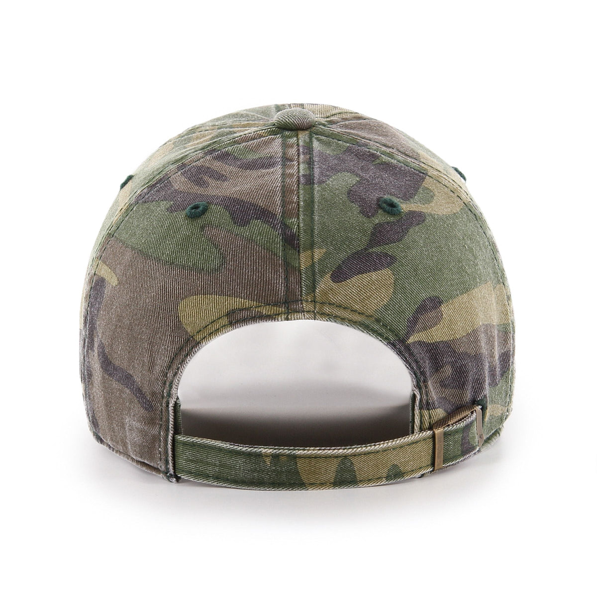New York Yankees MLB 47 Brand Men Camo Clean Up Adjustable Hat product image 2, provided for visual reference and product