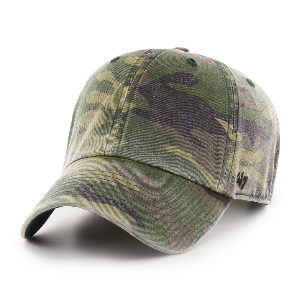 Blank 47 Brand Men Camo Clean Up Adjustable Hat product image 1, provided for visual reference and product detail review