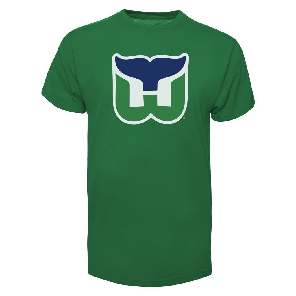 Hartford Whalers NHL 47 Brand Men Green Imprint Fan T-Shirt product image 1, provided for visual reference and product