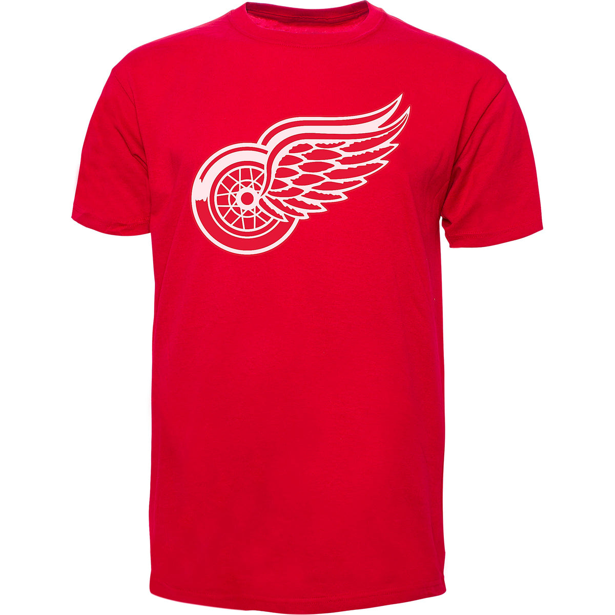 Detroit Red Wings NHL 47 Brand Men Red Imprint Fan T-Shirt product image 1, provided for visual reference and product detail