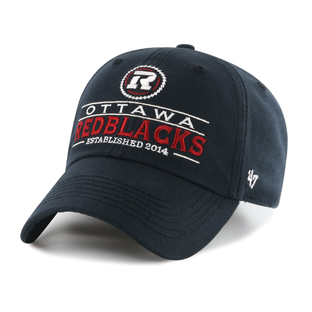 Ottawa Redblacks CFL 47 Brand Men Navy Vernon Clean up Adjustable Hat product image 1, provided for visual reference and