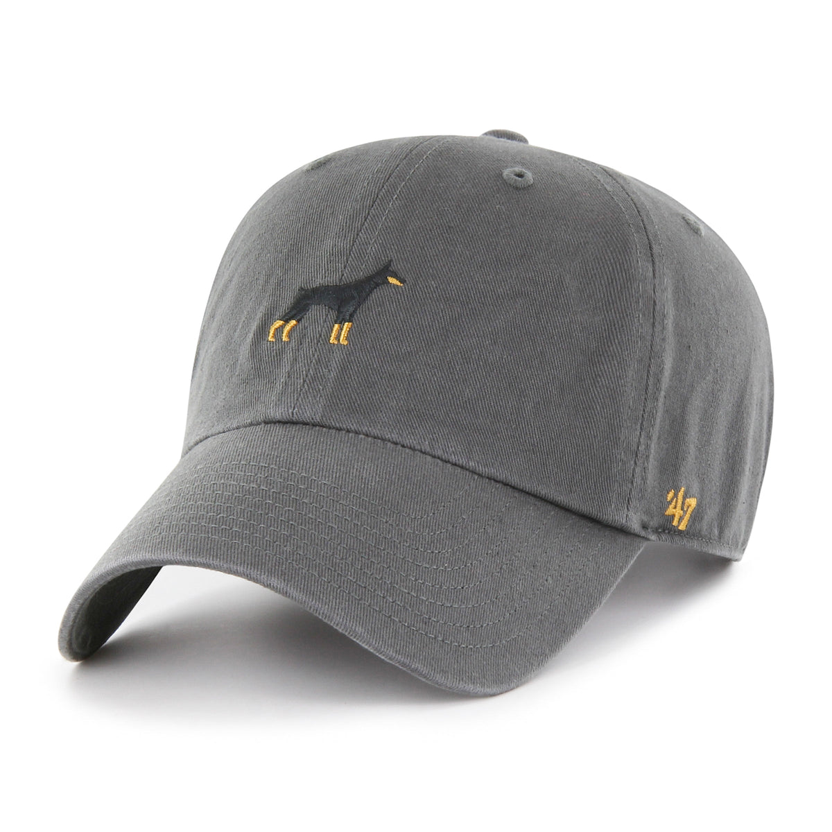 Dobermann Canine Collection 47 Brand Men Grey Clean Up Adjustable Hat product image 1, provided for visual reference and