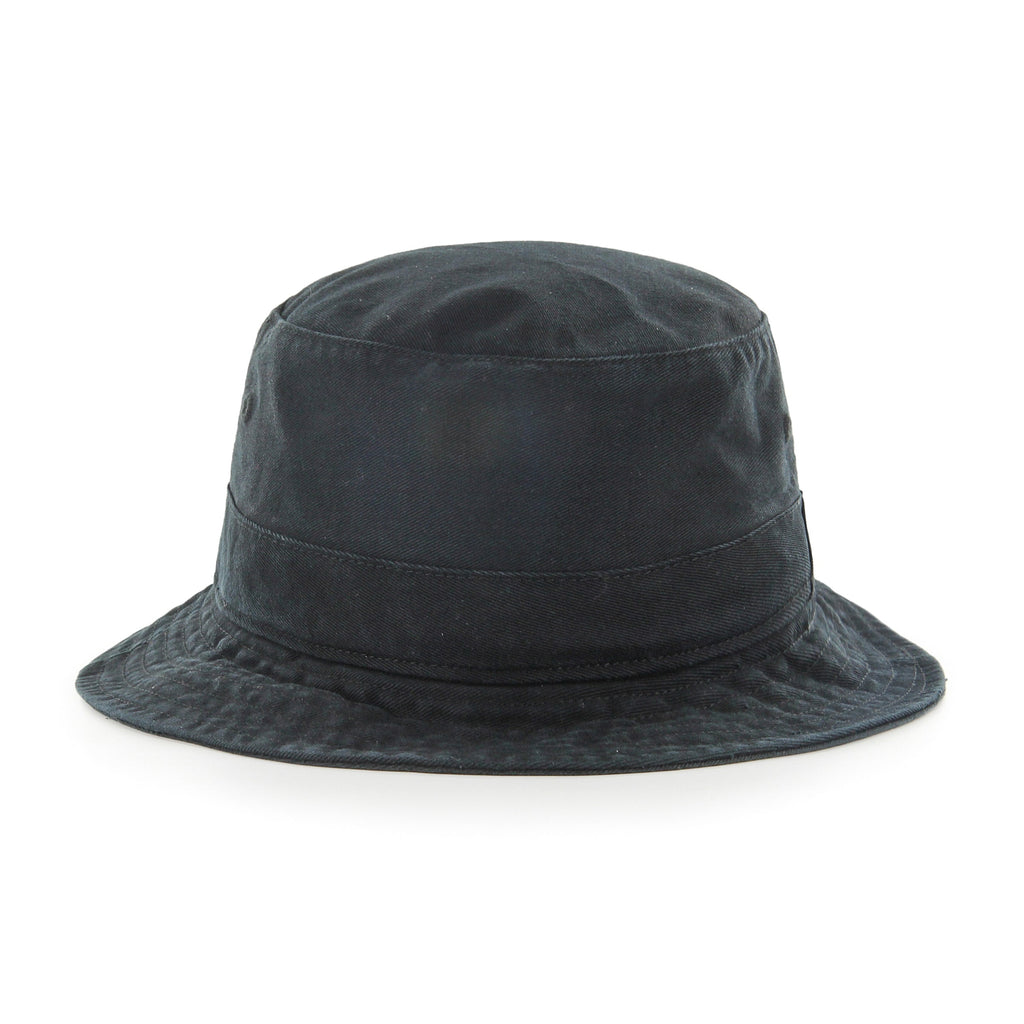 Toronto Raptors NBA 47 Brand Men Black Primary Bucket Hat product image 2, provided for visual reference and product detail