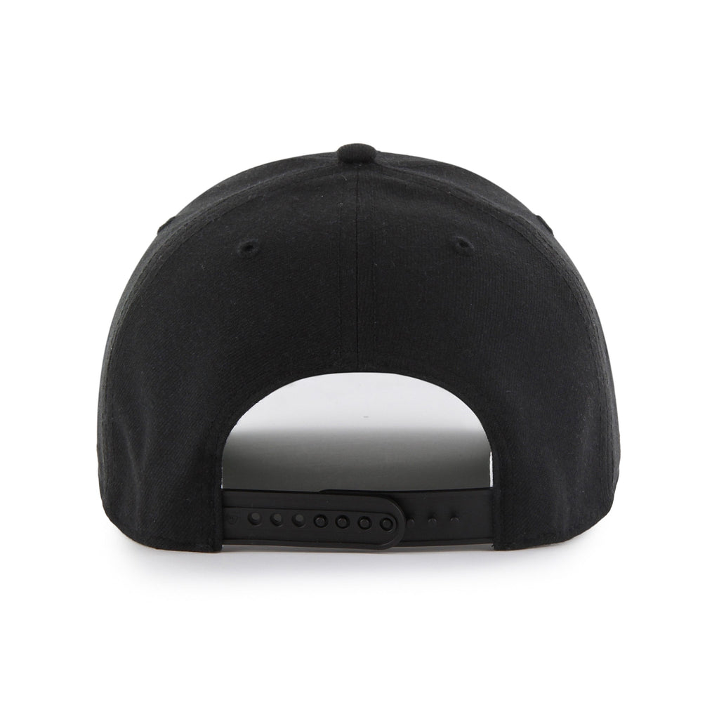 San Francisco 49ers NFL 47 Brand Men Black Attitude Hitch Adjustable Hat product image 2, provided for visual reference and