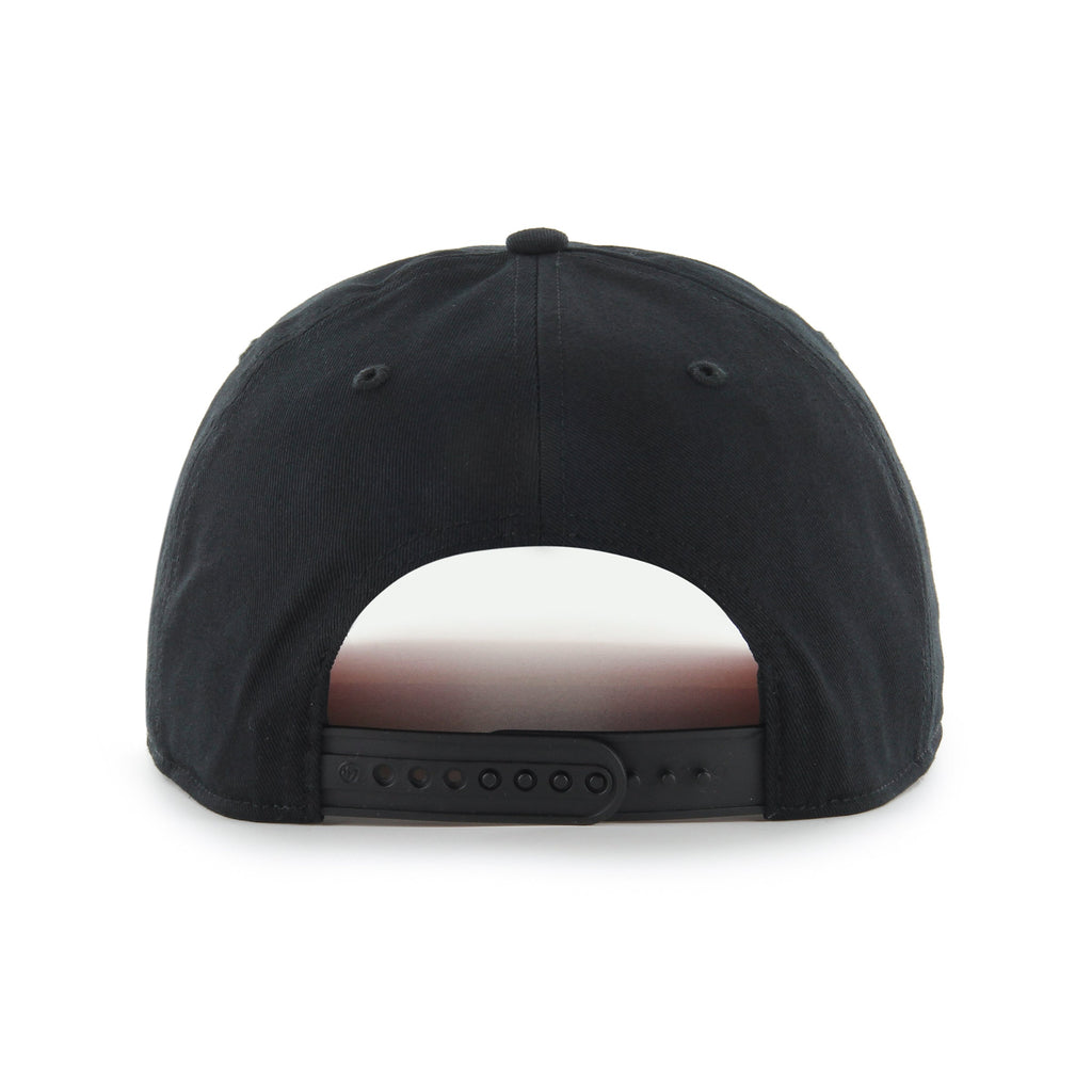Chicago Blackhawks NHL 47 Brand Men Black Hitch Adjustable Hat product image 2, provided for visual reference and product