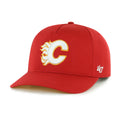 Calgary Flames NHL 47 Brand Men Black Hitch Adjustable Hat product image 1, provided for visual reference and product detail