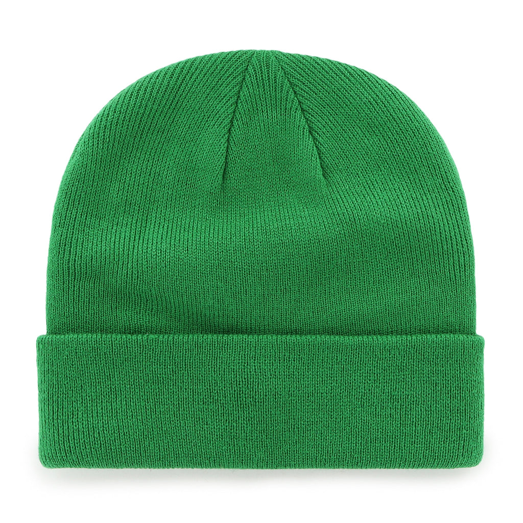 Notre Dame Fighting Irish NCAA 47 Brand Men Green Raised Cuff Knit Hat product image 2, provided for visual reference and