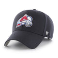Colorado Avalanche NHL 47 Brand Men Navy MVP Adjustable Hat product image 1, provided for visual reference and product