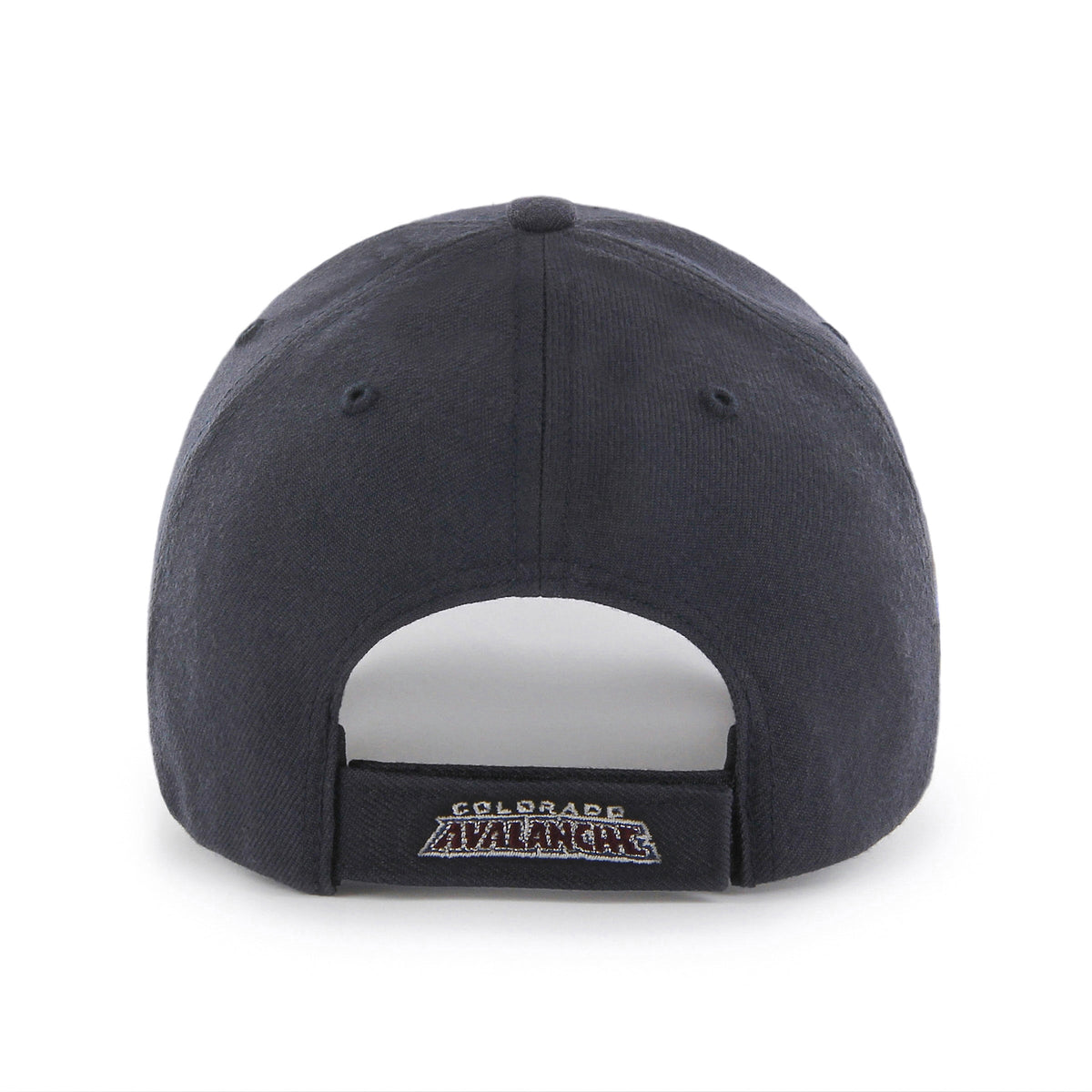Colorado Avalanche NHL 47 Brand Men Navy MVP Adjustable Hat product image 2, provided for visual reference and product