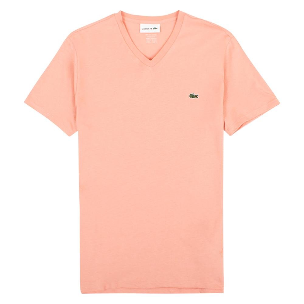 V-Neck Basic T-Shirt | Elf Pink product image 1, provided for visual reference and product detail review