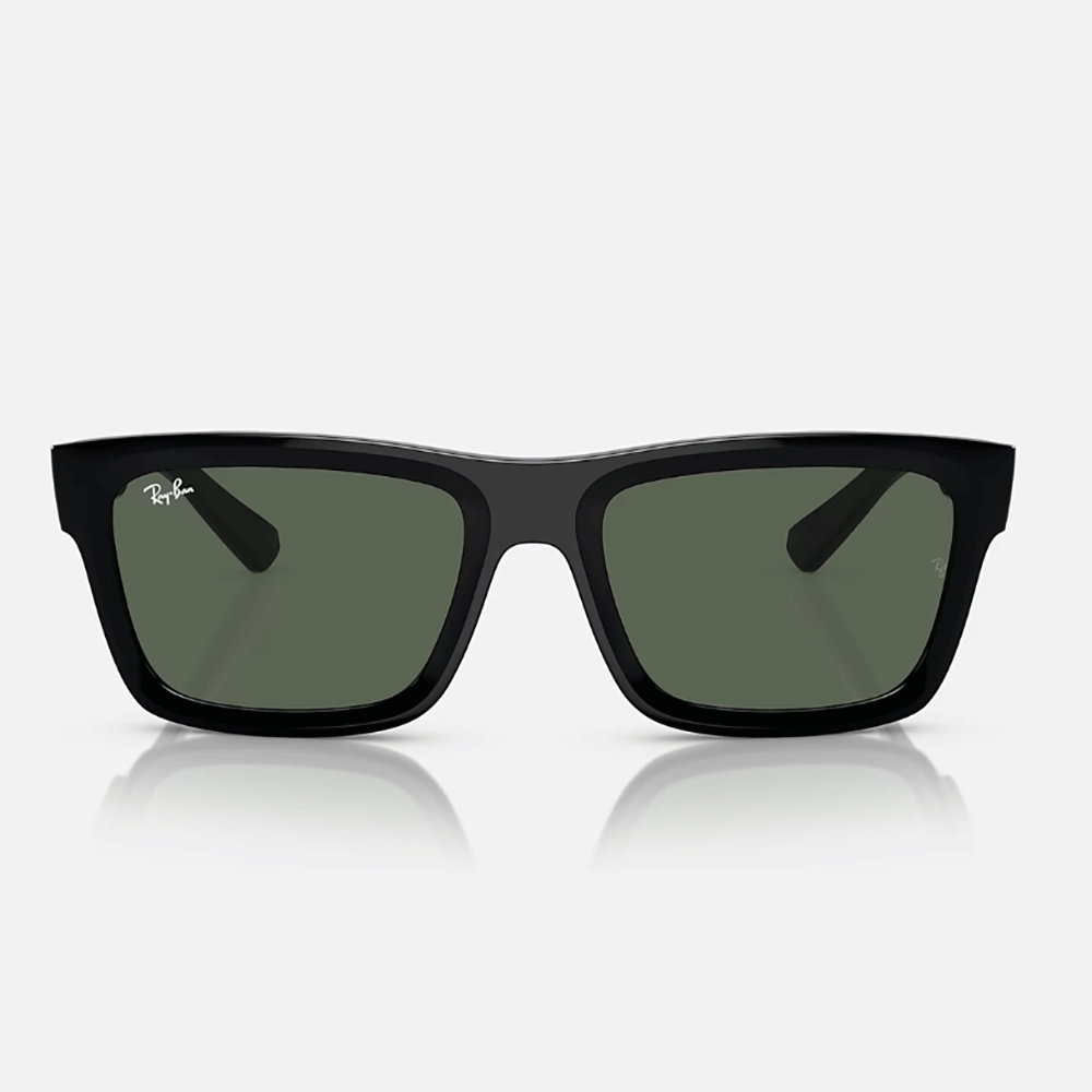 Warren Sunglasses | Black/Dark Green product image 2, provided for visual reference and product detail review
