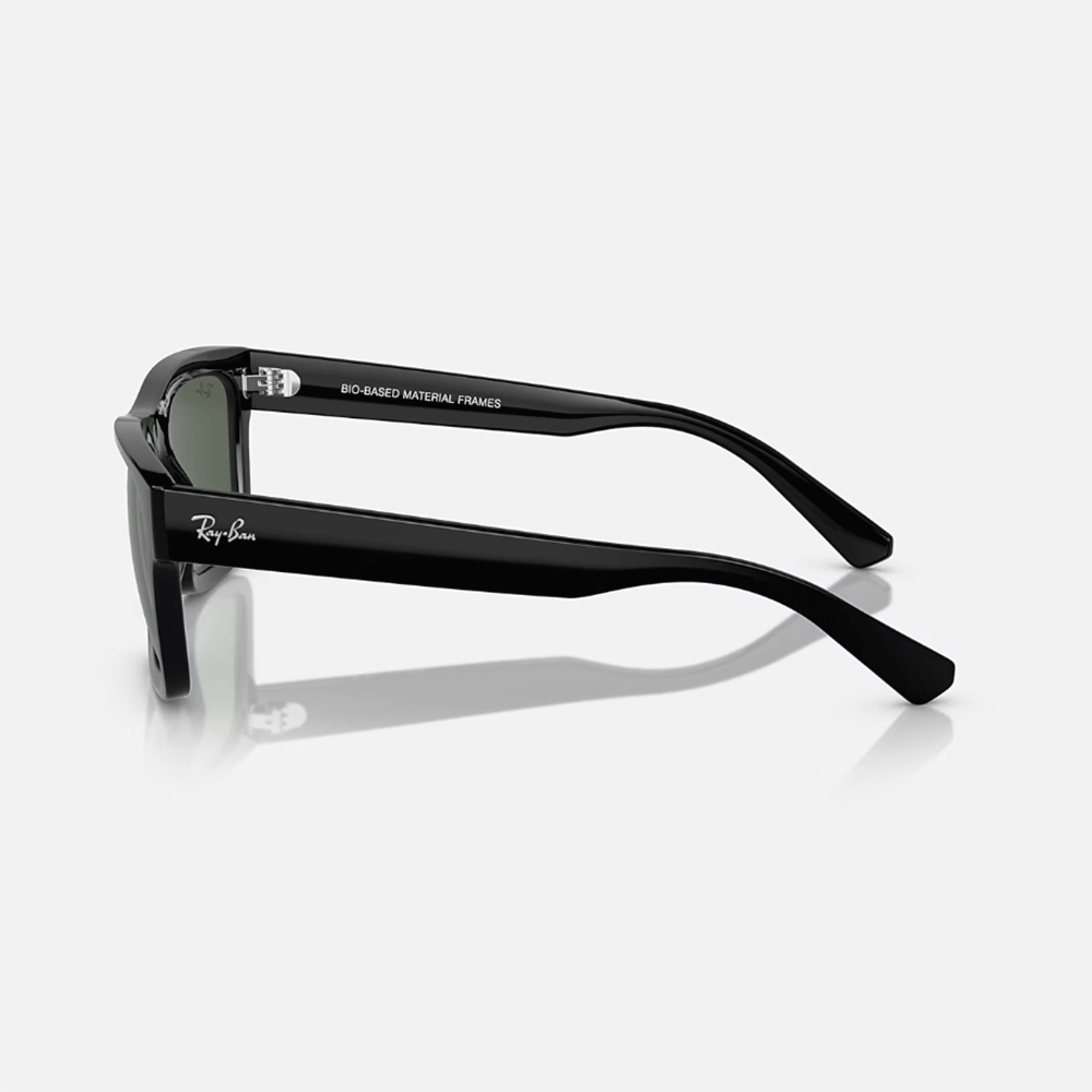 Warren Sunglasses | Black/Dark Green product image 3, provided for visual reference and product detail review