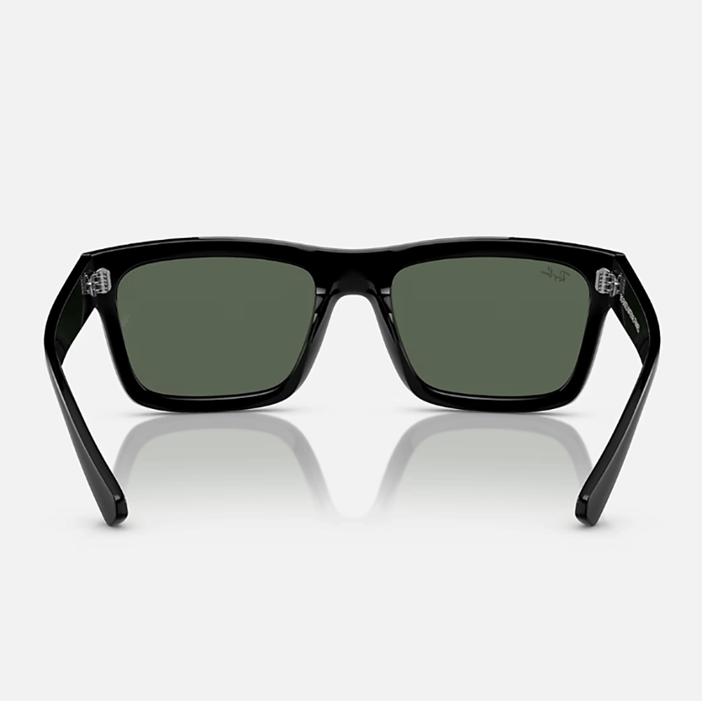 Warren Sunglasses | Black/Dark Green product image 4, provided for visual reference and product detail review