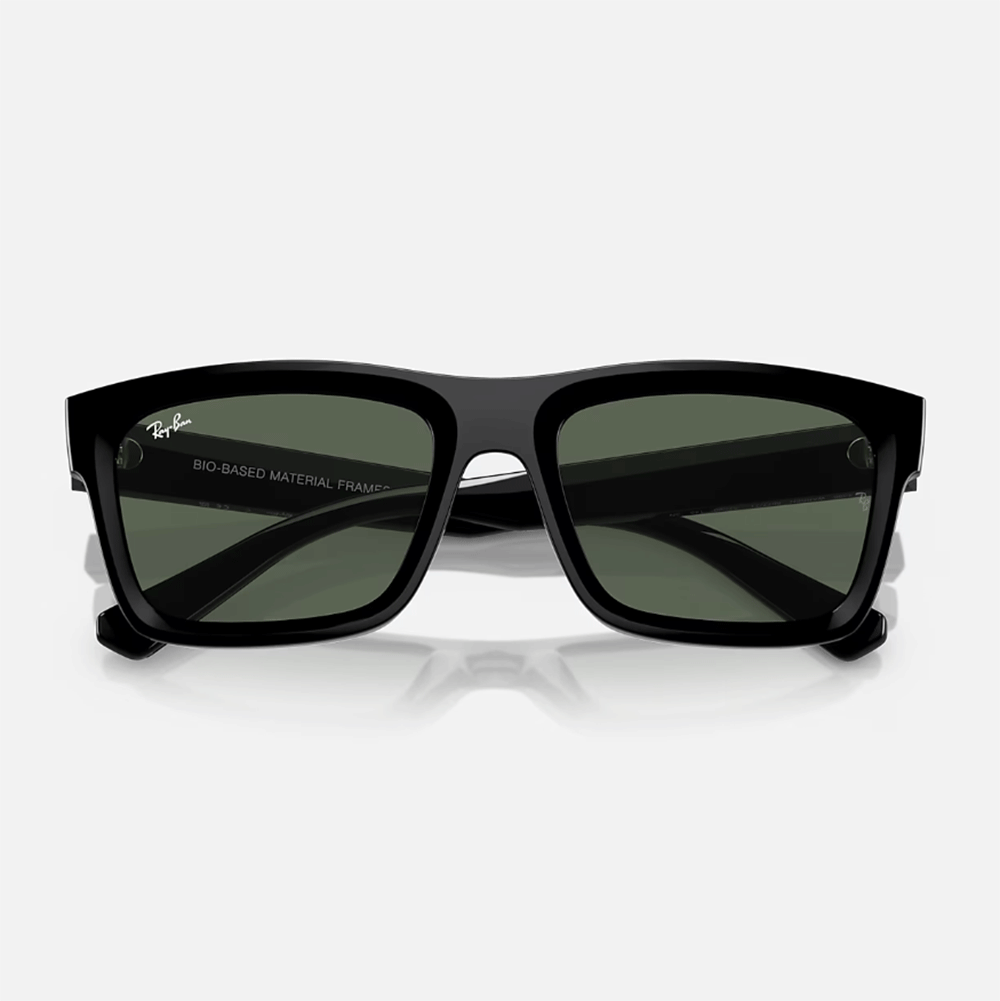 Warren Sunglasses | Black/Dark Green product image 5, provided for visual reference and product detail review